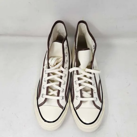 New men's 7 Converse Chuck 70 Hi Heavyweight Canvas shoes Egret Squirrel Friend