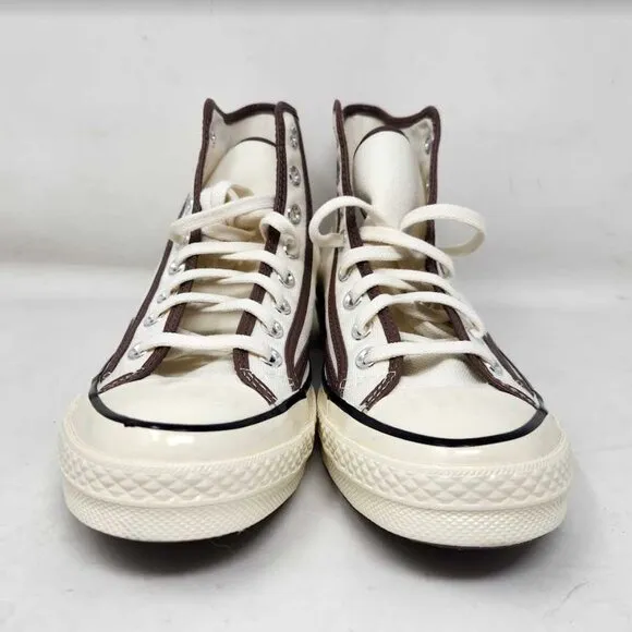 New men's 7 Converse Chuck 70 Hi Heavyweight Canvas shoes Egret Squirrel Friend