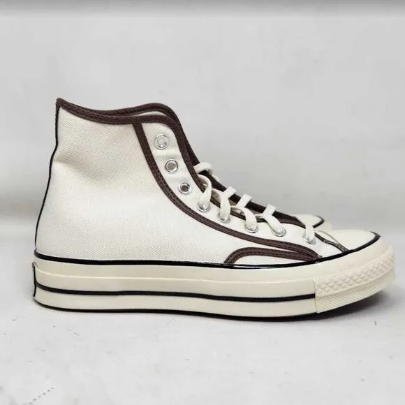 New men's 7 Converse Chuck 70 Hi Heavyweight Canvas shoes Egret Squirrel Friend