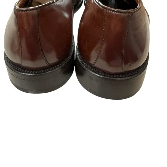 New Mezlan San Juan Cognac Men's Lace-Leather Oxford Dress Shoes 11.5  11.5M