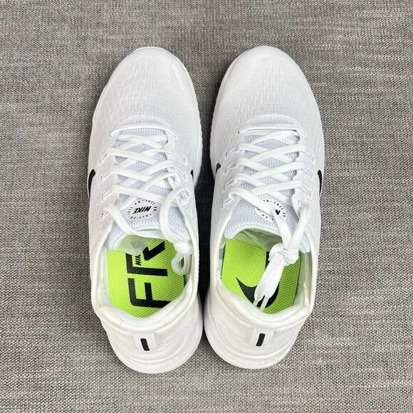 New Nike Free RN 2018 Low Running Shoes White Black New Mens Size 9