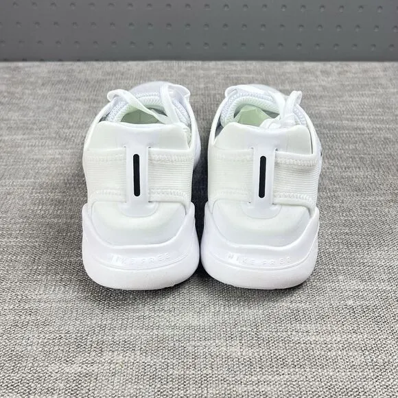 New Nike Free RN 2018 Low Running Shoes White Black New Mens Size 9