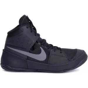 NEW Nike Fury Black Dark Gray AO2416-010 Wrestling MMA Training Shoes Men's 9