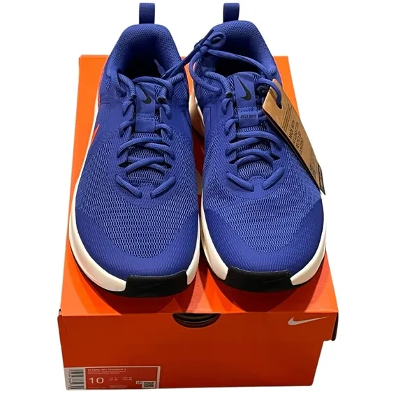 NEW Nike Men’s Metcon Trainer 3 Astronomy Blue Hyper Crimson Sneakers size 10