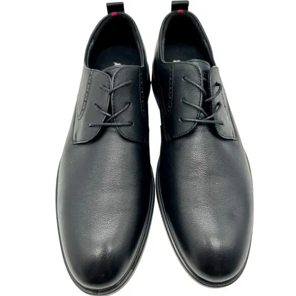 New Original Playboy Black Leather LaceUp Oxford Dress Shoes SIZE 8 250mm Formal