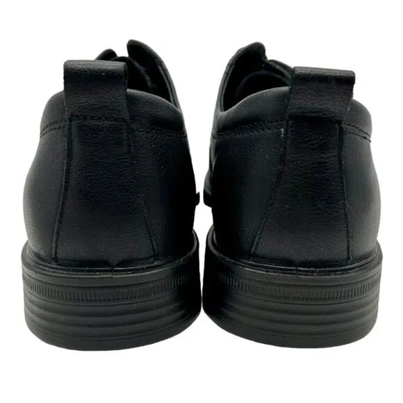 New Original Playboy Black Leather LaceUp Oxford Dress Shoes SIZE 8 250mm Formal