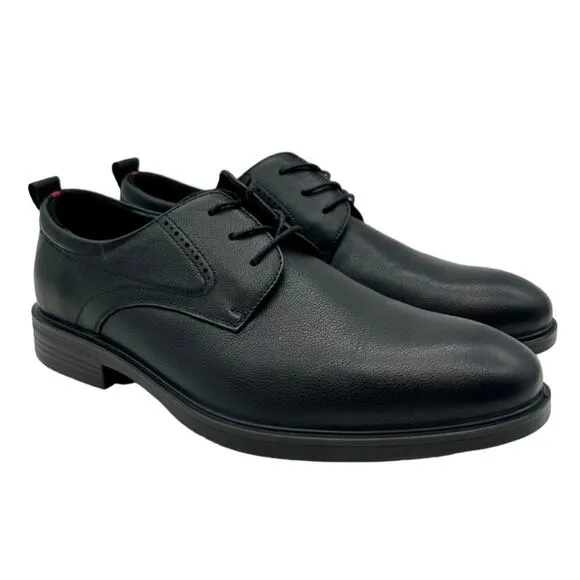 New Original Playboy Black Leather LaceUp Oxford Dress Shoes SIZE 8 250mm Formal