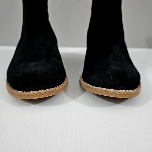 NEW Paul Green Sante Zip Ankle Bootie Womens Shoe Black Suede UK Size 6