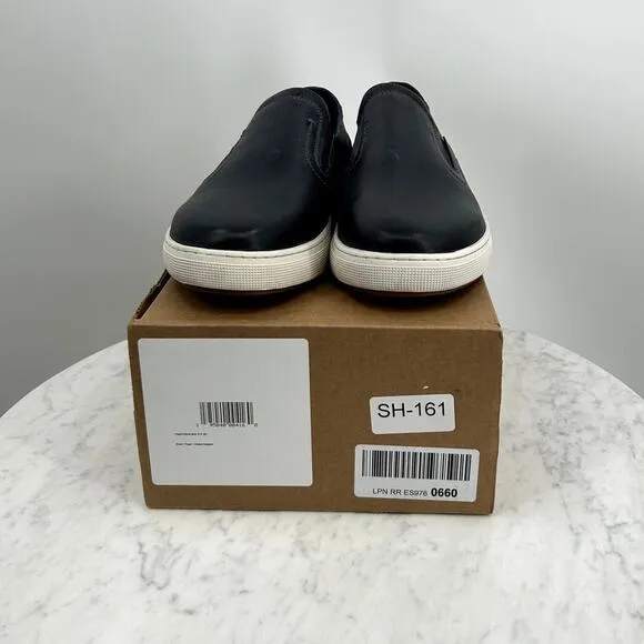 NEW Propet Kips Slip ins Leather Black Casual Shoes Men’s 10