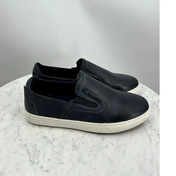NEW Propet Kips Slip ins Leather Black Casual Shoes Men’s 10