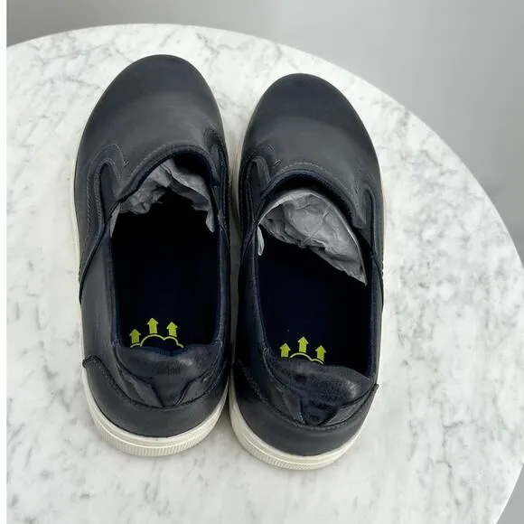 NEW Propet Kips Slip ins Leather Black Casual Shoes Men’s 10