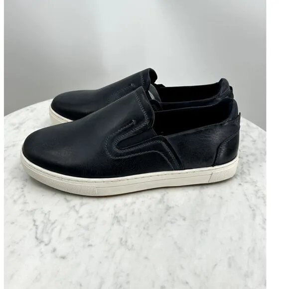 NEW Propet Kips Slip ins Leather Black Casual Shoes Men’s 10