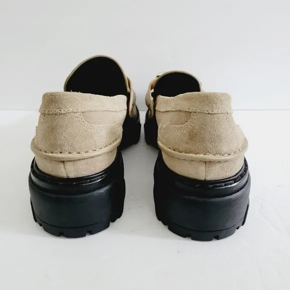 NEW Rag &amp; Bone Shiloh 2.0 Lug Loafer  Suede Shoes Size 5 US