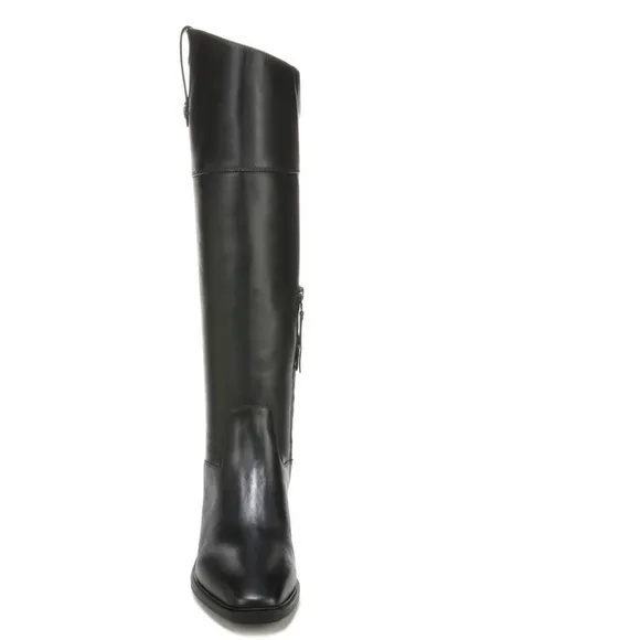 NEW! Sam Edelman Black Drina Leather Knee High Boots - Size 5