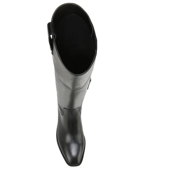 NEW! Sam Edelman Black Drina Leather Knee High Boots - Size 5