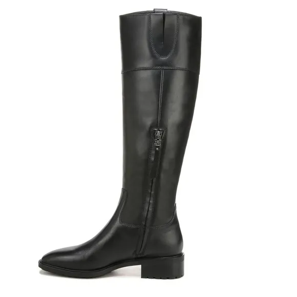 NEW! Sam Edelman Black Drina Leather Knee High Boots - Size 5