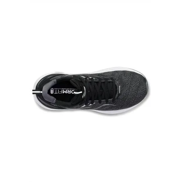 NEW SAUCONY women's echelon 9 running shoes - extra wide width in black/white