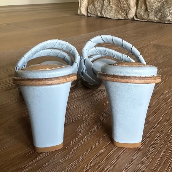 NEW Shekudo Gordons Bay Sandals in Powder Blue