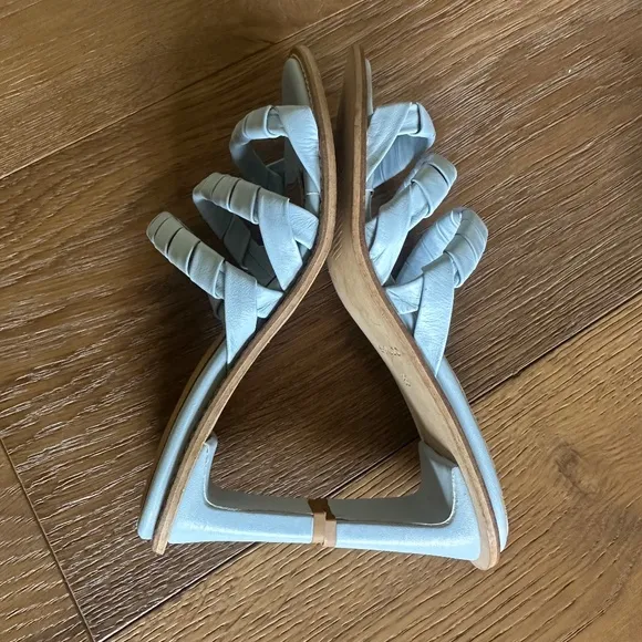 NEW Shekudo Gordons Bay Sandals in Powder Blue