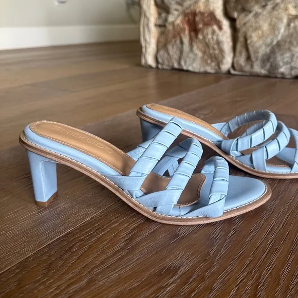 NEW Shekudo Gordons Bay Sandals in Powder Blue