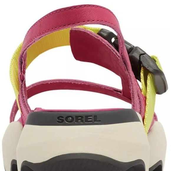 NEW SOREL Kinetic™ Impact Sling Sandals in Bright Pink Size 7.5