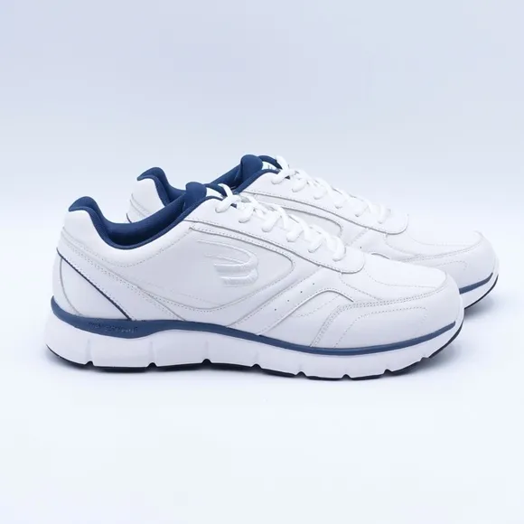 NEW Spira WaveWalker Slip Resistant Leather Walking Shoes Size 9 XWIDE 4E Men's