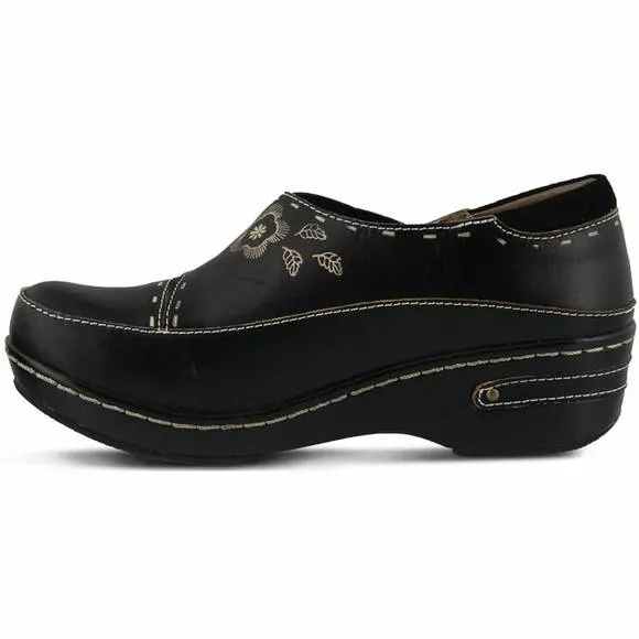 NEW SPRING STEP SHOES women's burbank leather shoes in black