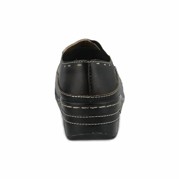 NEW SPRING STEP SHOES women's burbank leather shoes in black