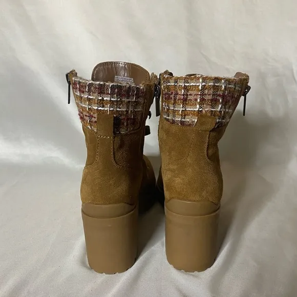 New Steve Madden Jaydin-F Brown Suede Leather Boots