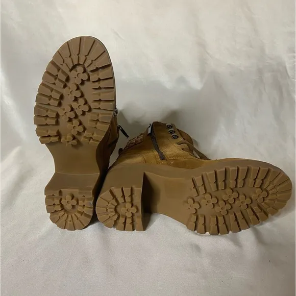 New Steve Madden Jaydin-F Brown Suede Leather Boots
