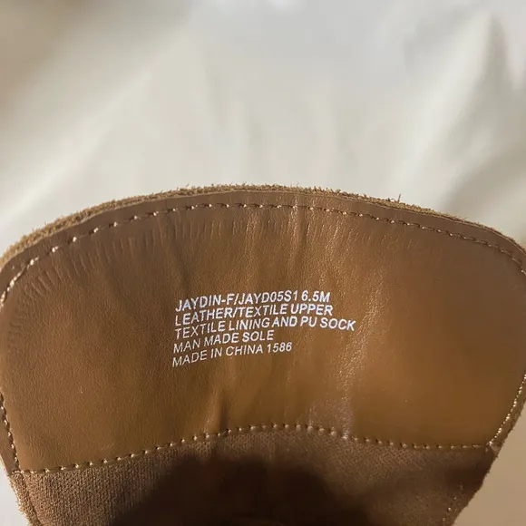 New Steve Madden Jaydin-F Brown Suede Leather Boots