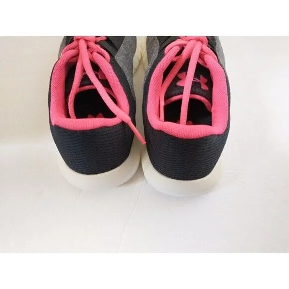 New! UNDER ARMOUR Girls Mojo Sneakers Athletic Shoes Gray Size 3.5 Youth NWOB