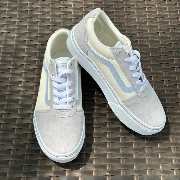 New Vans Color Pop Ward Platform Low Top Suede Sneakers, Girls, Kids Youth Shoes