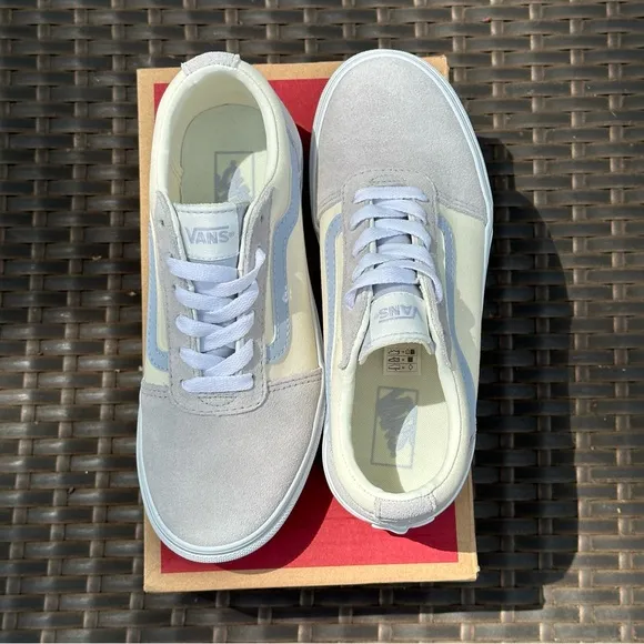 New Vans Color Pop Ward Platform Low Top Suede Sneakers, Girls, Kids Youth Shoes