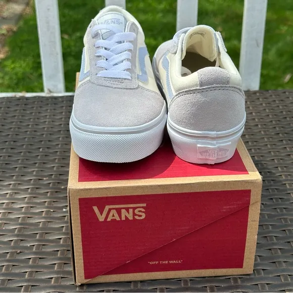 New Vans Color Pop Ward Platform Low Top Suede Sneakers, Girls, Kids Youth Shoes