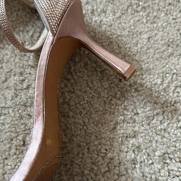 NEW! Vince Camuto Enella Embellished Ankle Strap Heel Sandal - Size 9.5