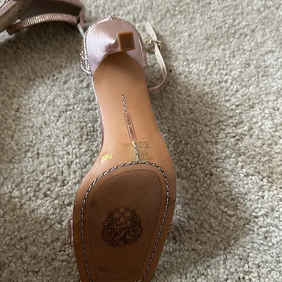 NEW! Vince Camuto Enella Embellished Ankle Strap Heel Sandal - Size 9.5