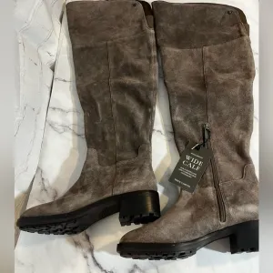 New Vince Camuto Over the Knees Suede Boots