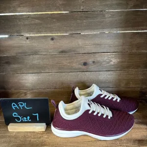 New Womens APL TechLoom Phantom Burgundy Athletic Shoes Sneakers Size 7 M‎