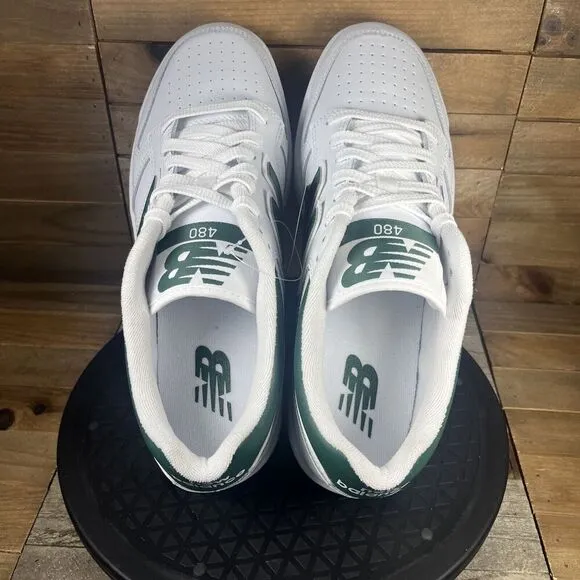 New Balance 480 Mens Size 10.5 'Nightwatch Green' Lace Up Sneakers Casual Shoes
