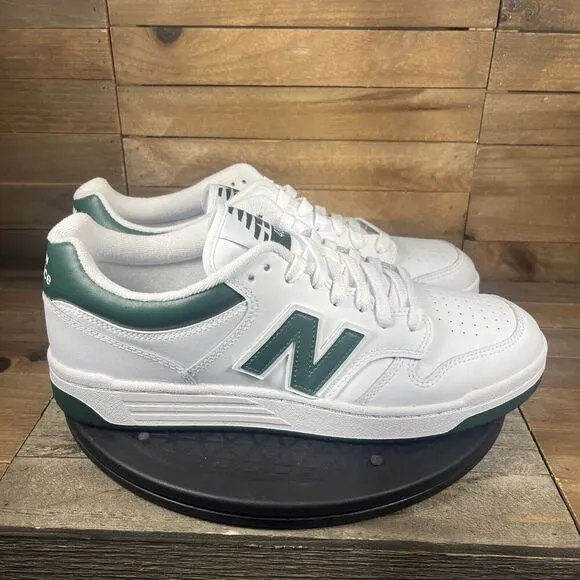 New Balance 480 Mens Size 10.5 'Nightwatch Green' Lace Up Sneakers Casual Shoes