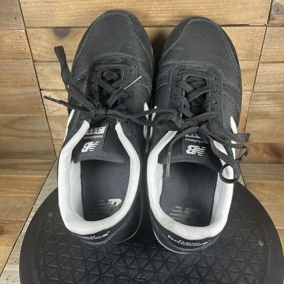 New Balance Womens Size 9 B 311 Black Casual Shoes Sneakers WL311BLK