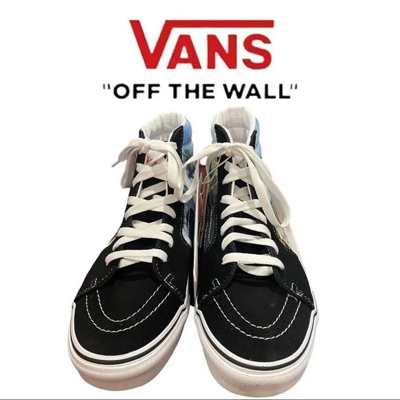 NEW Vans SK8-HI Frances Stark Hi-Top Lace Tennis Shoes Sneakers 7.5 8 8.5 9 9.5