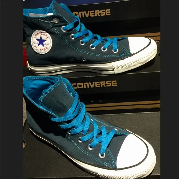 NIB Converse Chuck Taylor All Star hi Top Sneaker blue converse shoes high tops