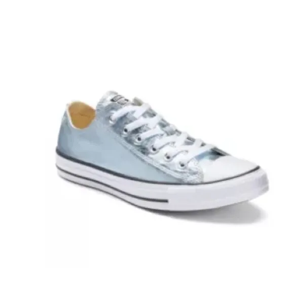 NIB Converse Chuck Taylor All Star Lo top Sneakers blue glacier metallic shoes