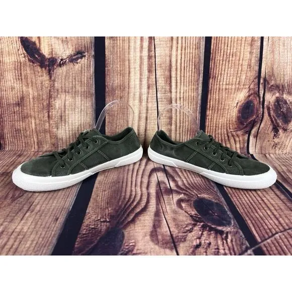 NIB Natural World Green Canvas Men’s 8 Shoes EU Size 41 Vegan Eco Friendly Spain