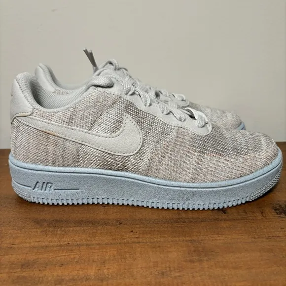 Niek Air Force 1 Crater Flyknit Sneakers Shoes 6Y / 7.5 Women New