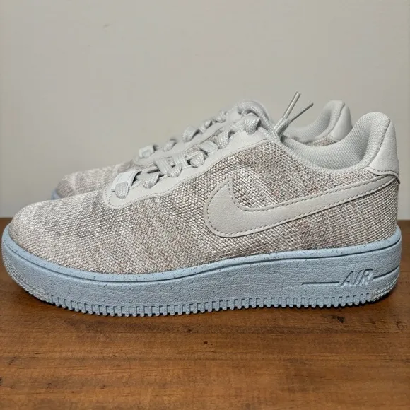Niek Air Force 1 Crater Flyknit Sneakers Shoes 6Y / 7.5 Women New