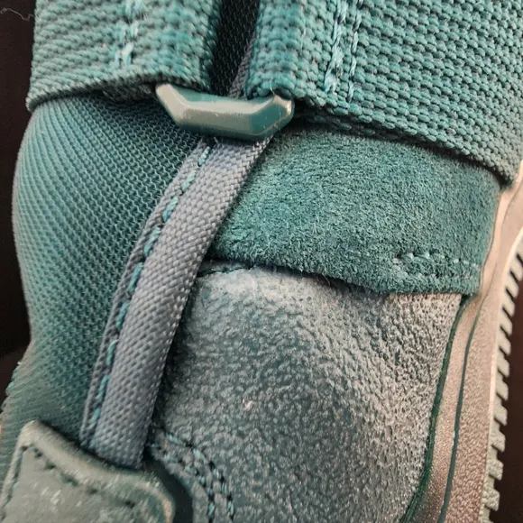 NIKE 2017 AF1 EXPLORER XX – Sneaker, Velcro, leather, geode teal, size 9