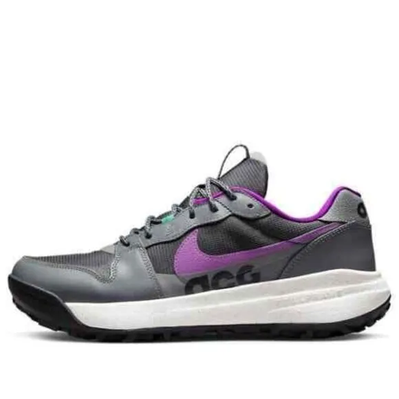 Nike ACG Lowcate Mens Casual Sportswear Shoes Gray Purple DX2256-002 NEW Multi